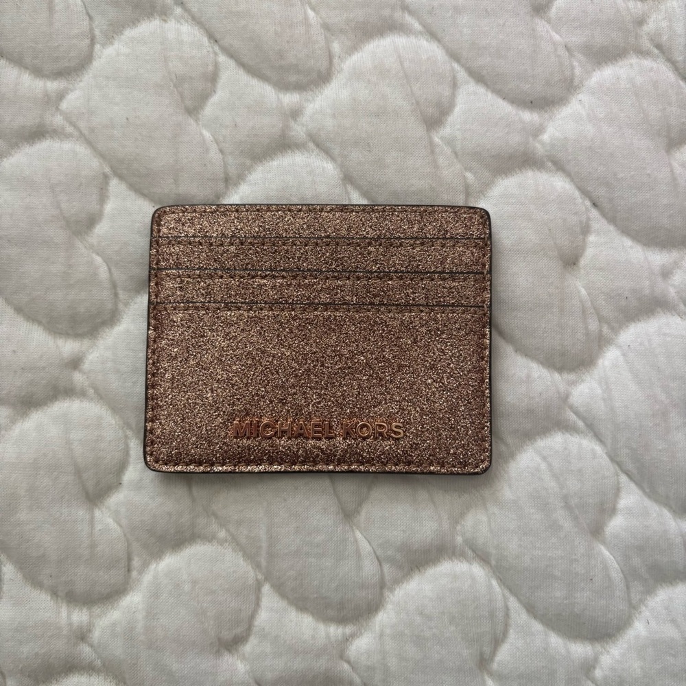 Michael Kors Brown Card Holder